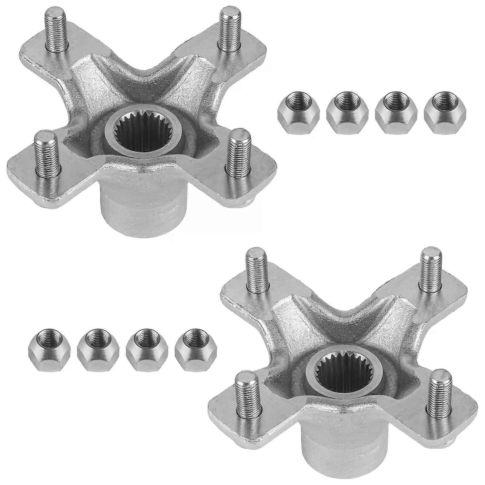 2x Rear Left Or Right Wheel Hub w/ Lug Nuts for Honda TRX400EX Sportrax 2002-08 NO.67005