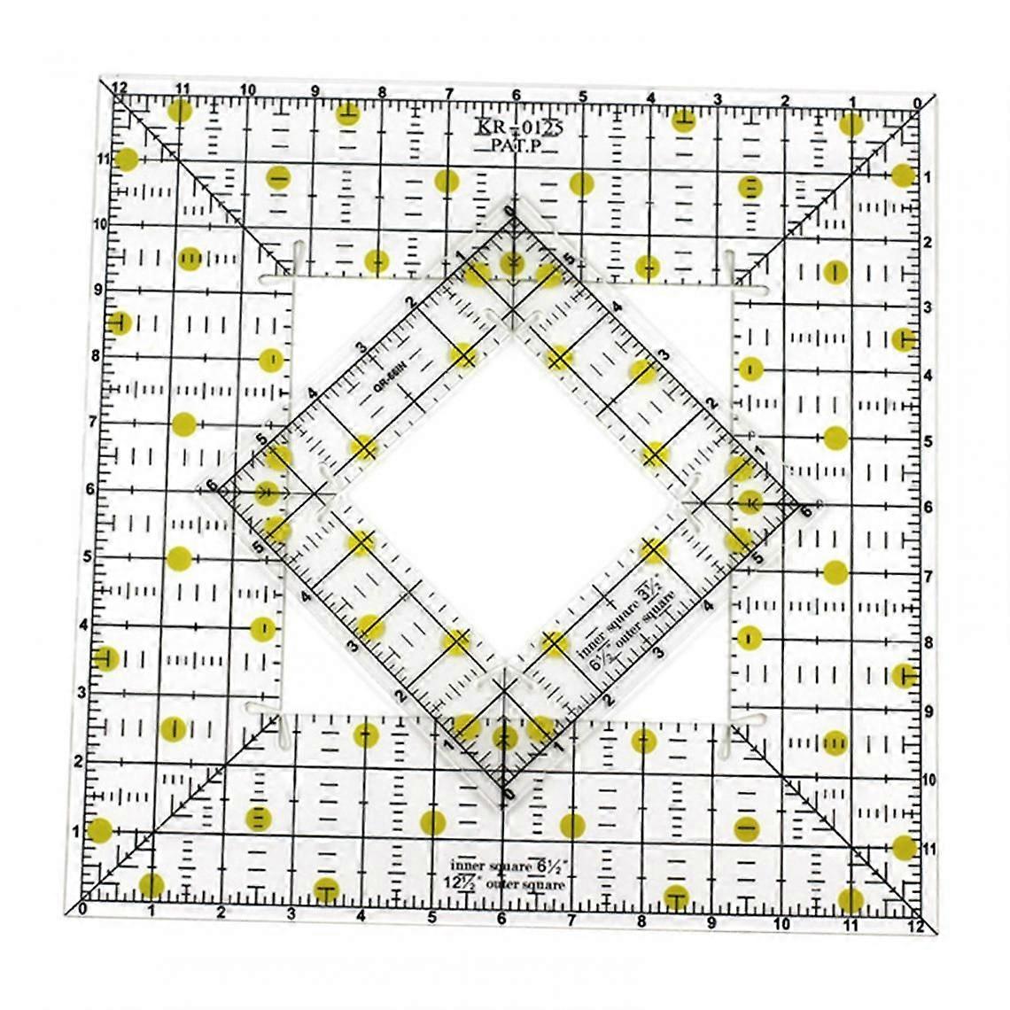 Quilting patterns for acrylic machine quilting