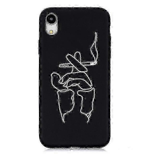 Abstract Art Line Case For Apple iPhone 13 12 11 Pro Max Sky Pattern Soft TPU Back Cover for iPhone X/XS XR XS Max 7 Plus/8 Plus SE2020 25-2