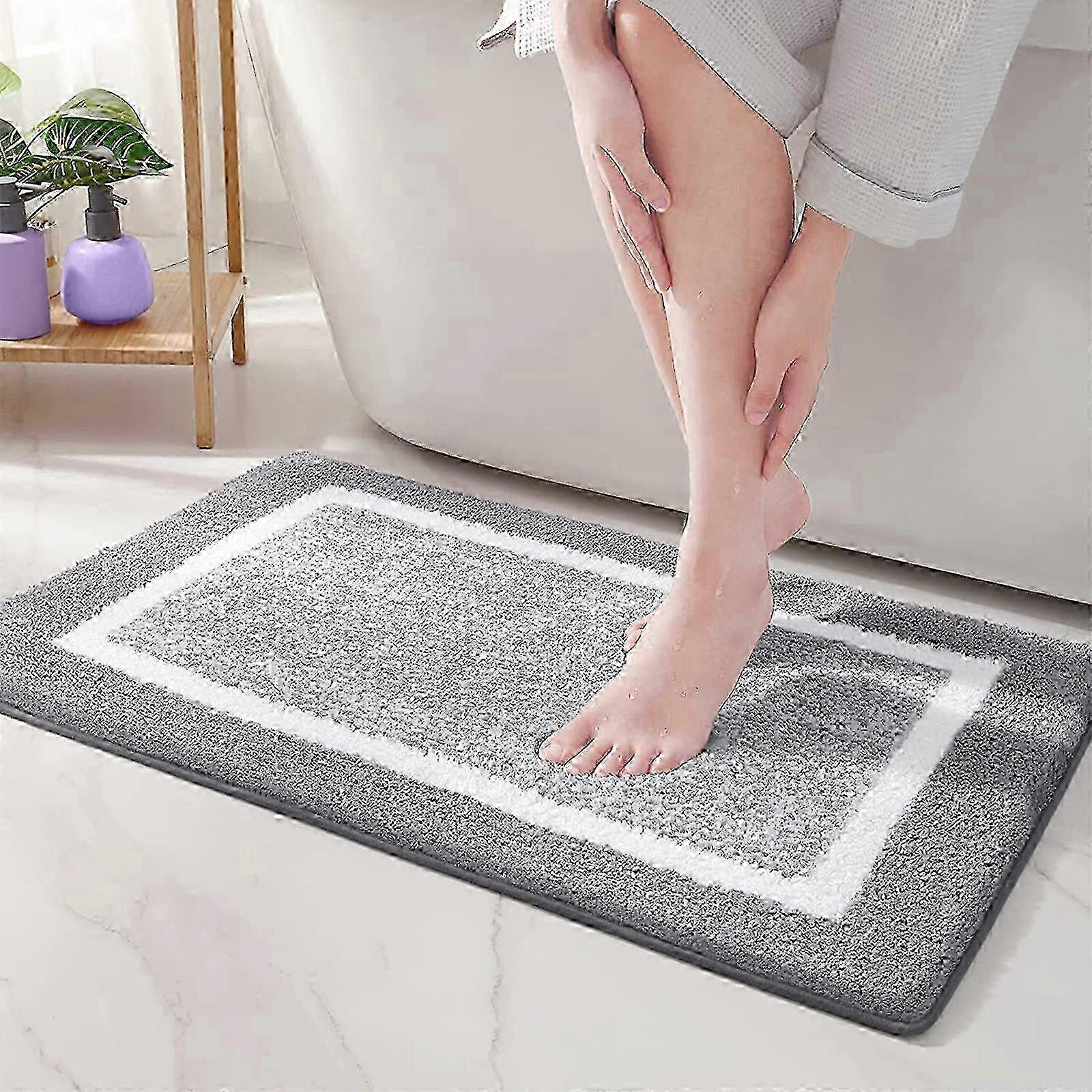 Geometry Bath Mats For Bathroom Non Slip