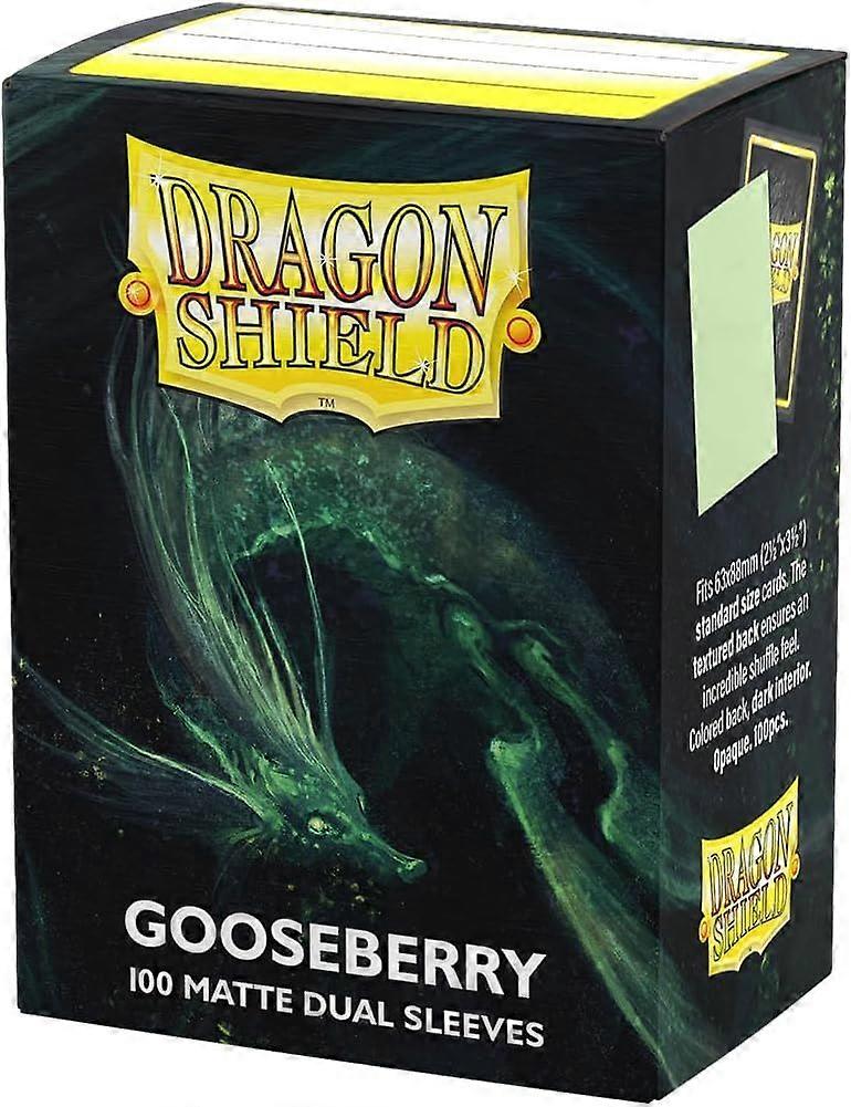 Dragon Shield Matte Dual Standard Sleeves - Gooseberry (100 ct.)