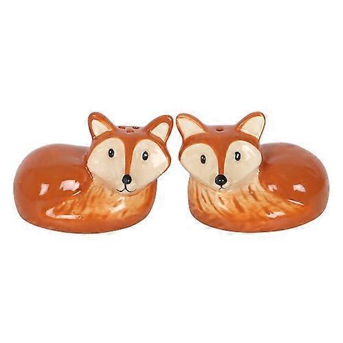 Something Different Fox Salt and Pepper Shakers