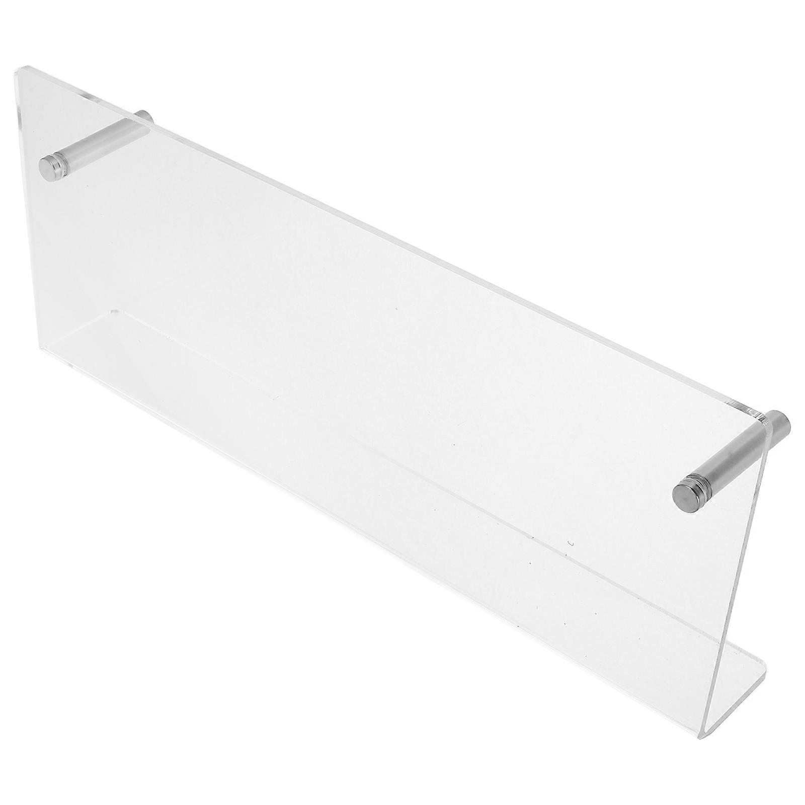 Wall Shelf Clear Floating Shelf for Display Acrylic Storage Rack