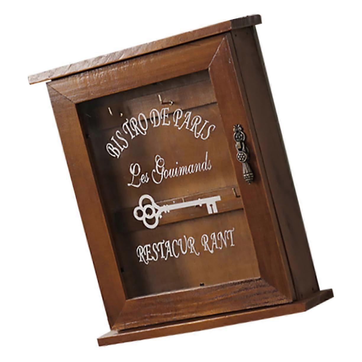 Key Locker WallMounted Key Case, Multifunctional Entryway Organizer, Compact Design For Home Decor