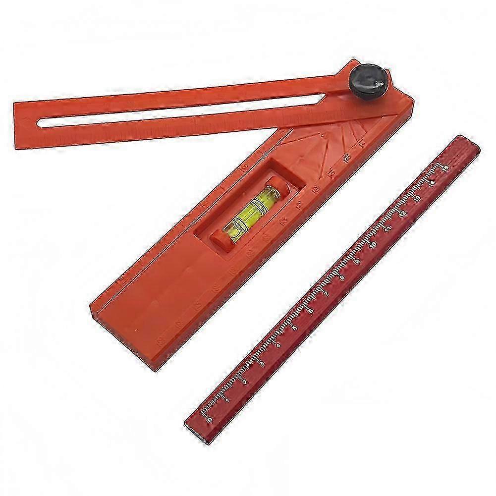Woodworking Scribing Ruler T-Type Marking Ruler Depth Gauge Carpenter Line Gauge z