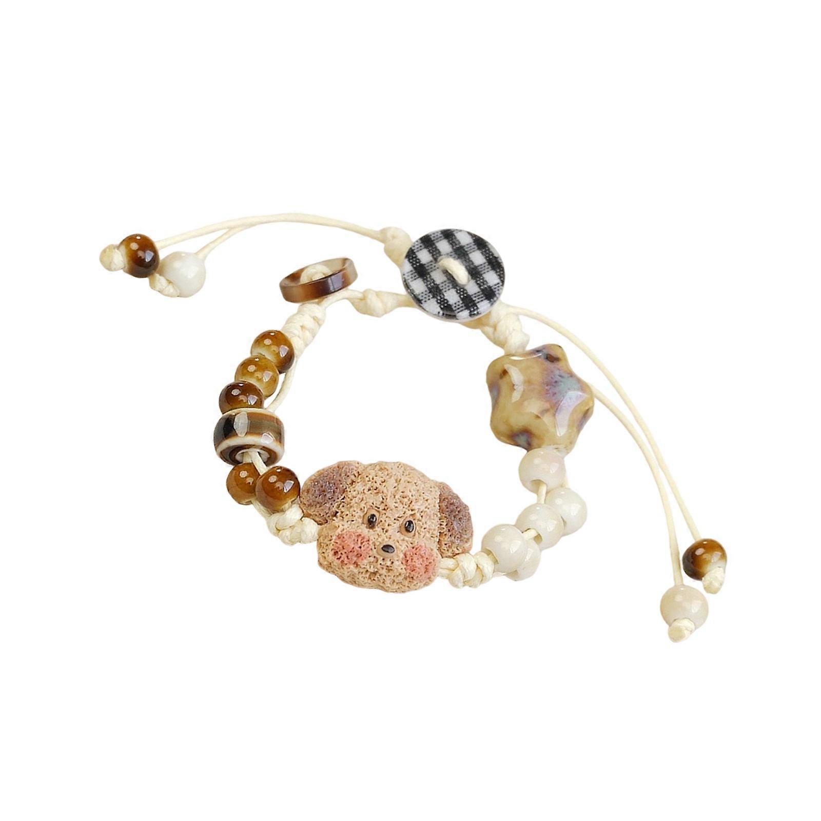 Elegant Ceramic Bracelet Sturdy Wrist Chain Accessory Featuring A Glossy Surfaces Designed For Comfort And Durability Multicolor