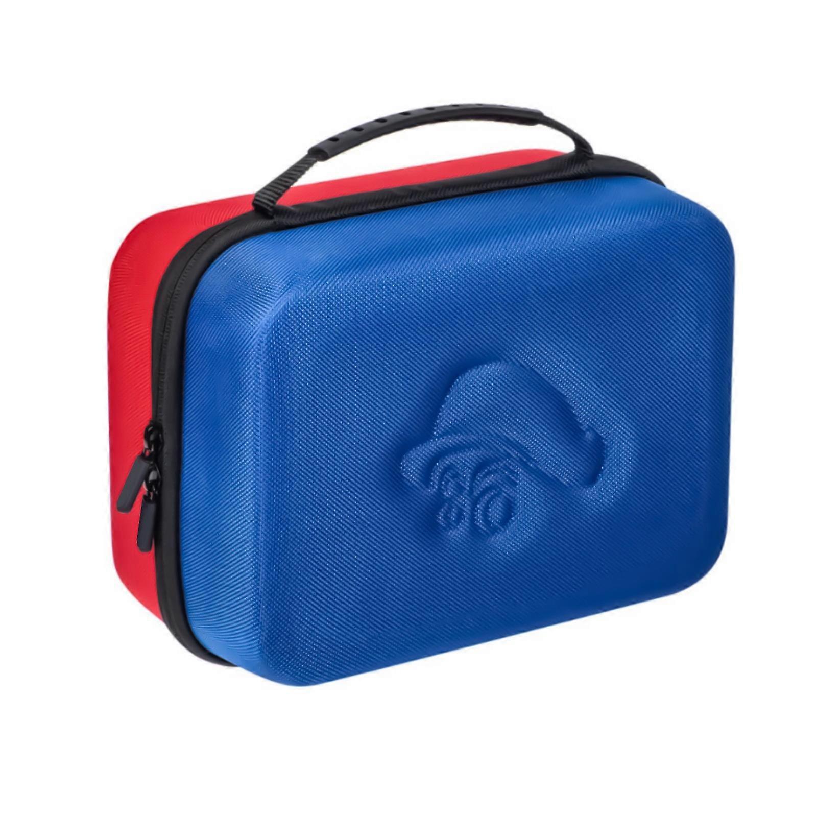 Large Capacity Pouch for Game Console & Controller Scratchproof Carrying Case Shockproof Storage Case with Card Slot Multicolor