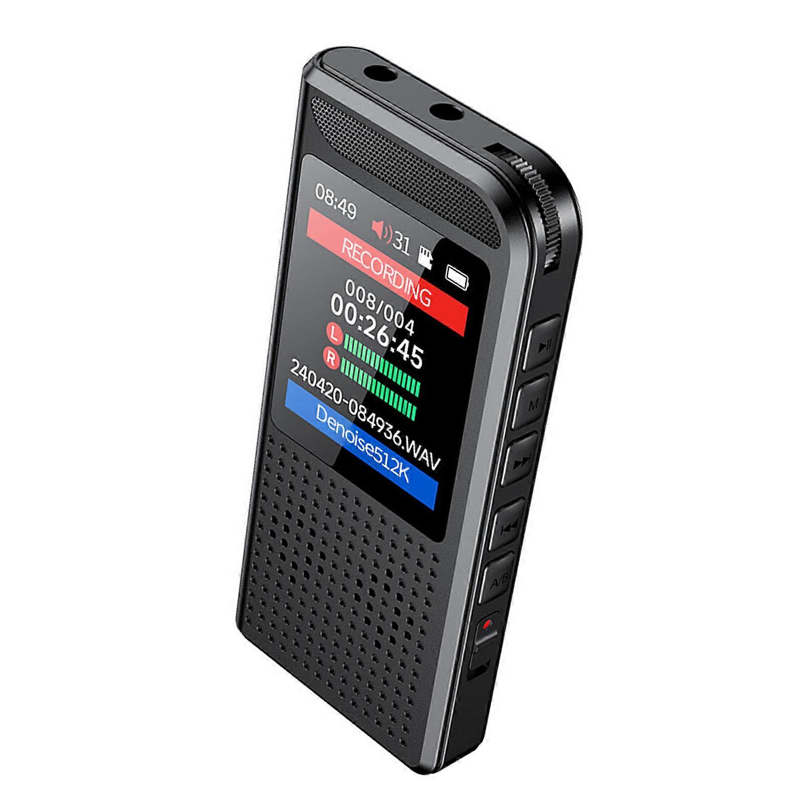 High Performances Voice Recording Device with Long Service Power & Noise Canceling Capability in Small ABS Design Multicolor