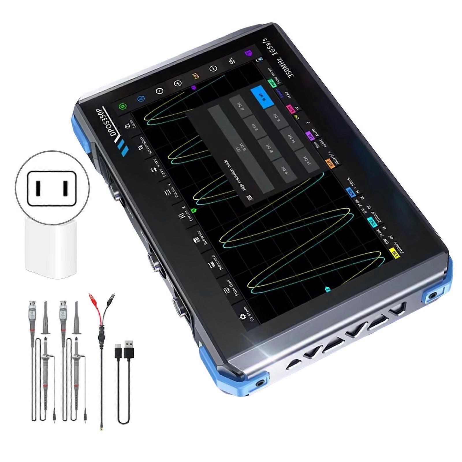 ABS Oscilloscope with Build In Signal Generator & Frequency Response Analyzers Comprehensive for Professional Testing Multicolor