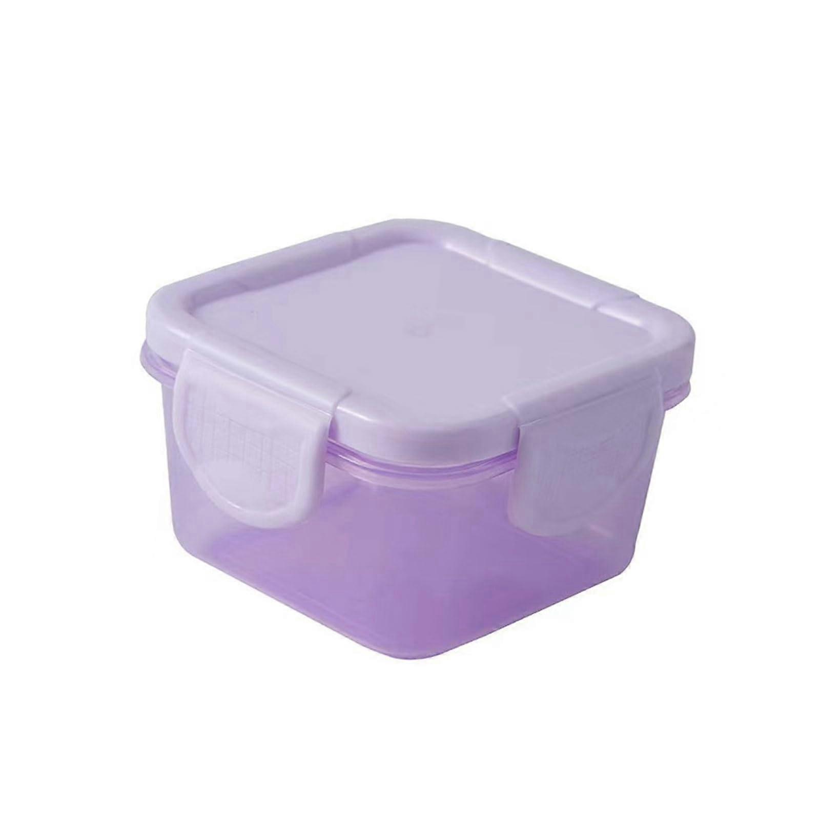 Small Food Storage Box Kids Snacks Box Leakproof Portable Baby Food Container 60 Count Dispenser Containers Reusable