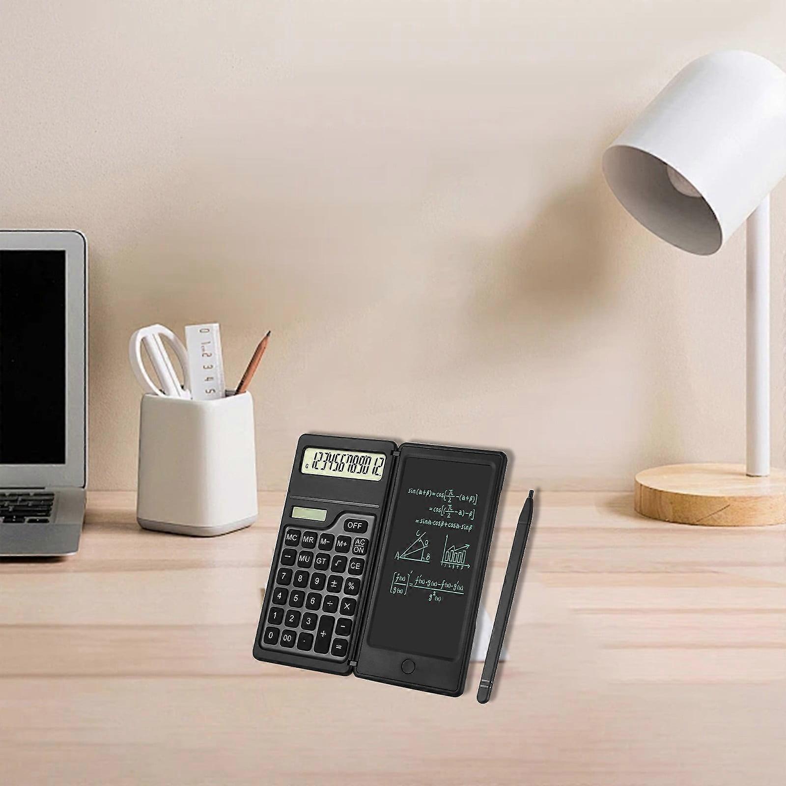 Cyber Monday Deals 2024: Viflosae Portable Foldable LCD Writing Tablet, Calculator – Compatible with Office & Learning, Compact Electronic Gadget