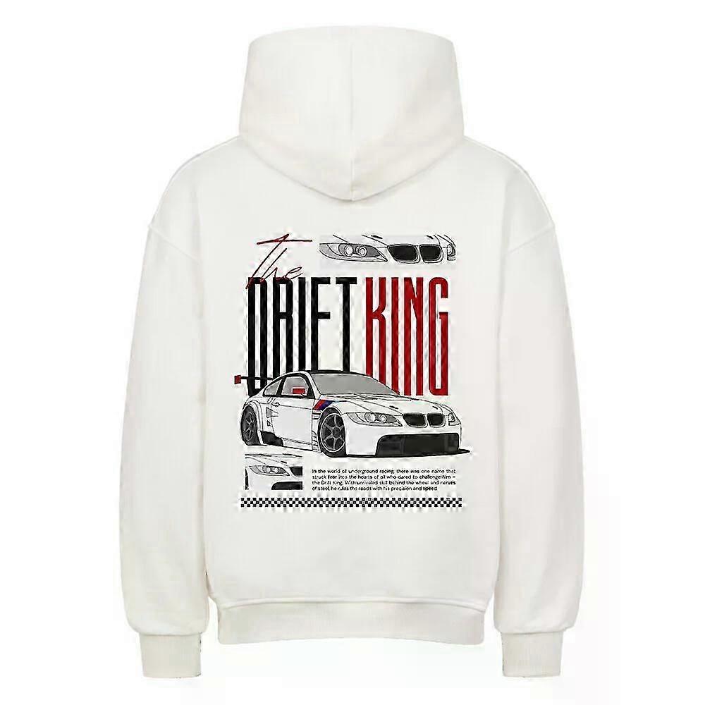 Moletom com capuz branco The Drift King
