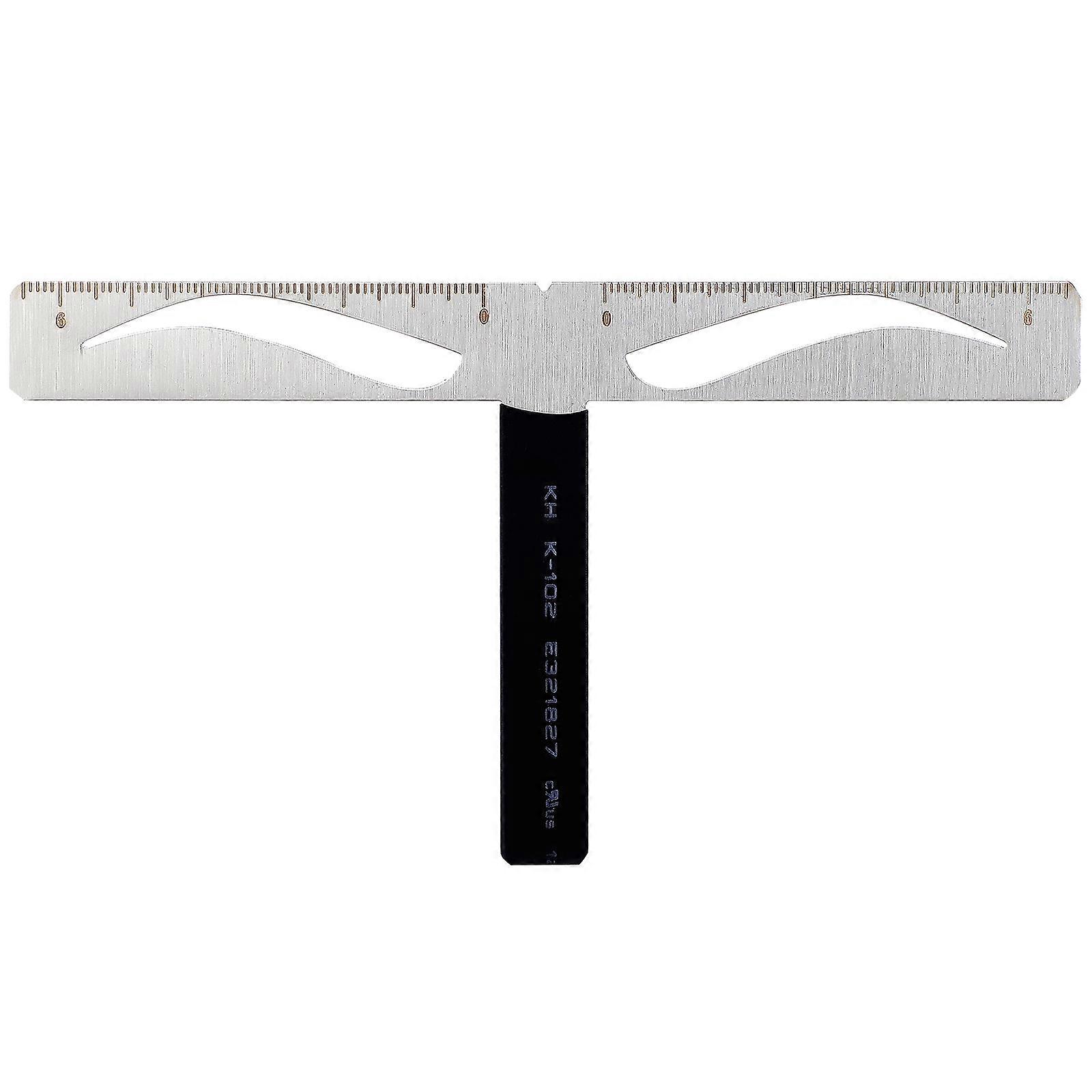 Eyebrow Ruler Stencil Kit for Precise Makeup Use 3Pcs Three-Point Positioning