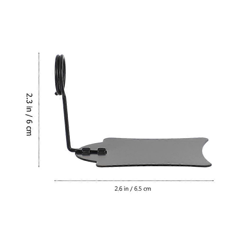 Merchandise Sign Clips Metal Holders for Storage Use 5Pcs Display