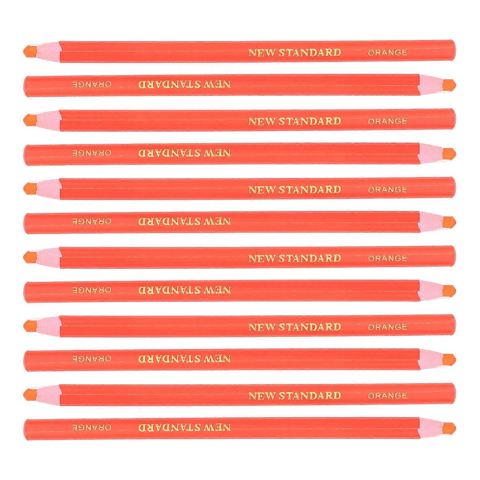 Bulk Crayons with Bright Orange Colors for Painting Safe and Easy to Use on Various Surfaces 12pcs