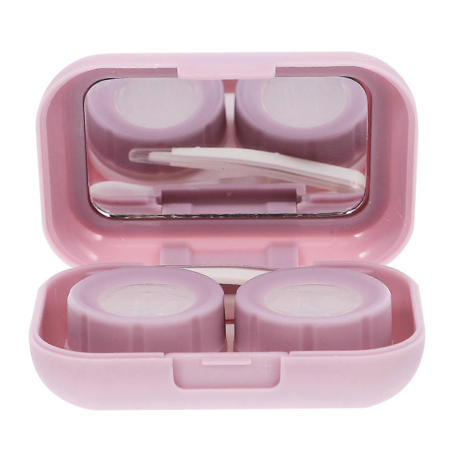 Contacts Case Cute Contact Storage Box for Storage 1Set Portable Design