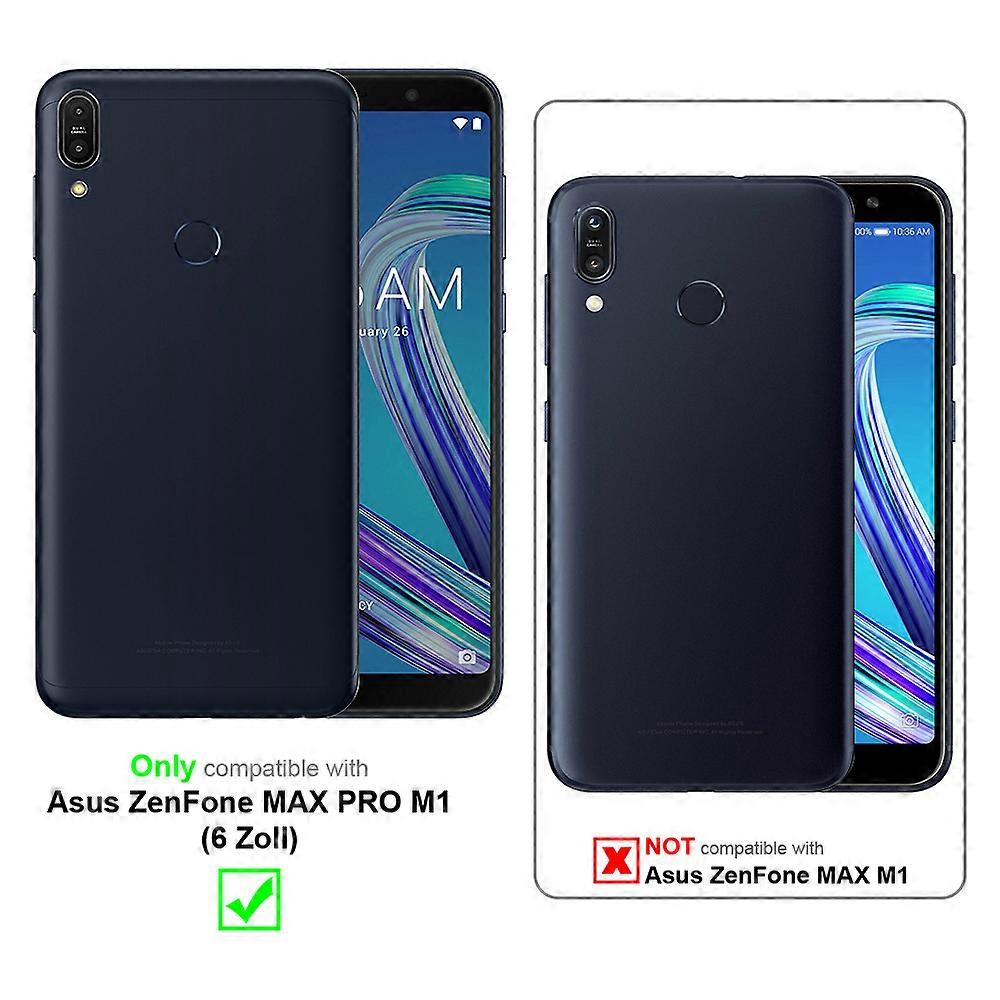Asus ZenFone MAX PRO M1 (6 inch) Case - Protective Case with Card Slots and Stand Function