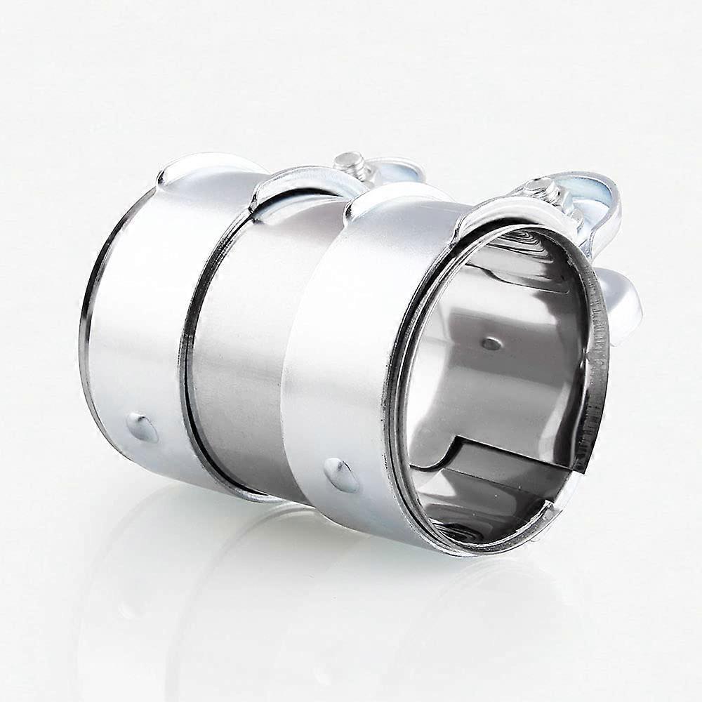 2 Inch Stainless Steel Exhaust Clamp for Muffler and Turbo Pipe Secure Connection