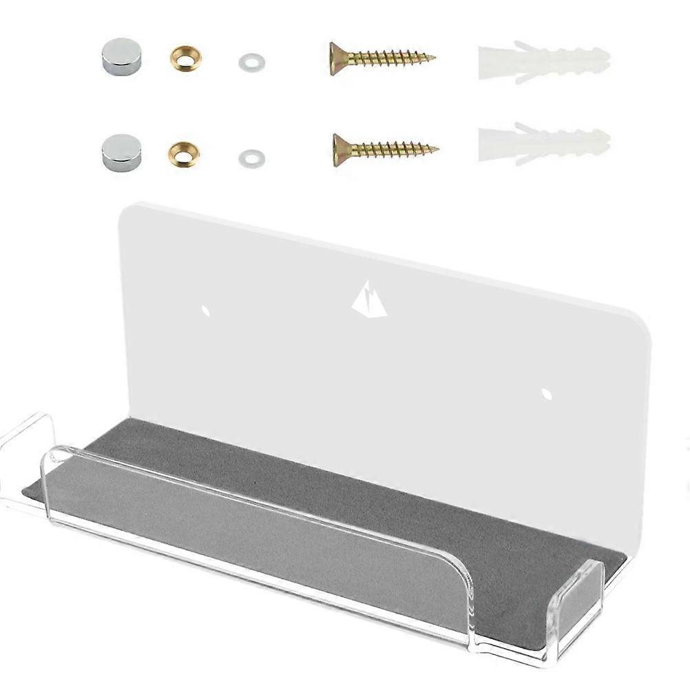 Acrylic Wall Mount Shelf for Switch Floating Stand 2Pcs Organizer