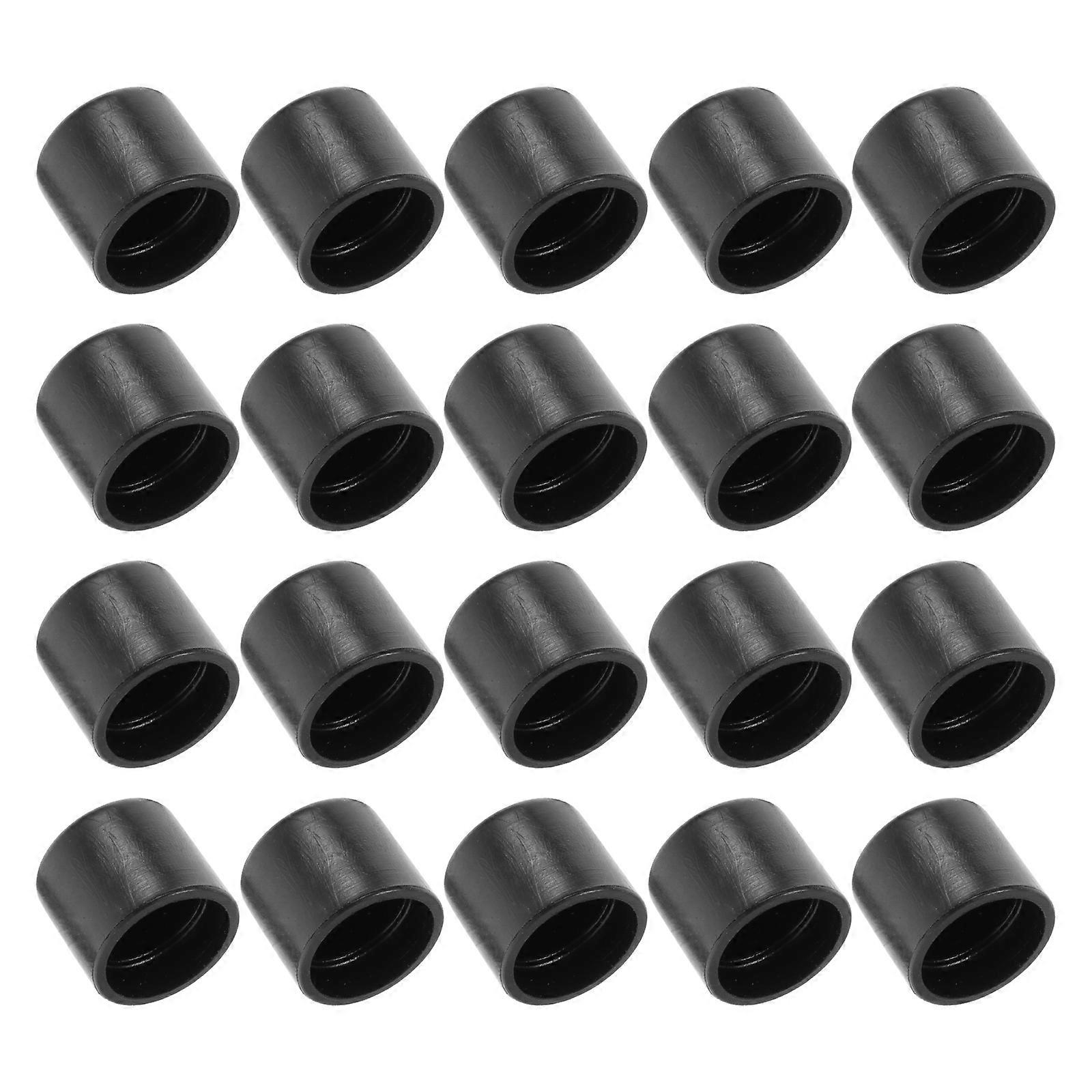 Foosball End Caps Plastic End Caps for 20Pcs