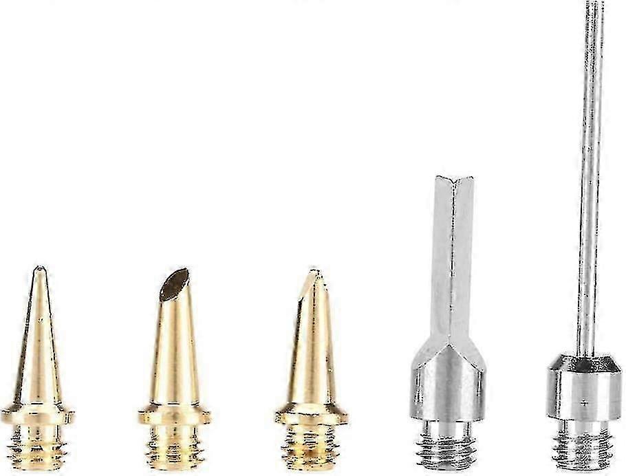 5pcs Soldering Iron Tip Set for Gas Soldering Iron Kit