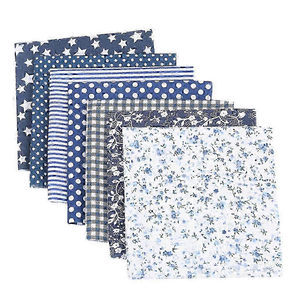 Fabric Bundle Patchwork Squares - 7pcs Quilting Sewing Diy Craft 2025