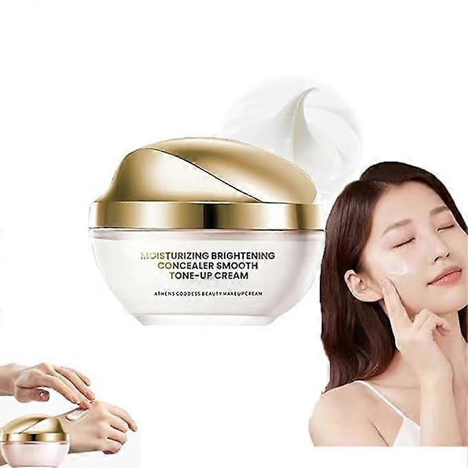 Brightening Concealer and Tone Up Cream with Deep Hydration, Flawless Coverage, 50g