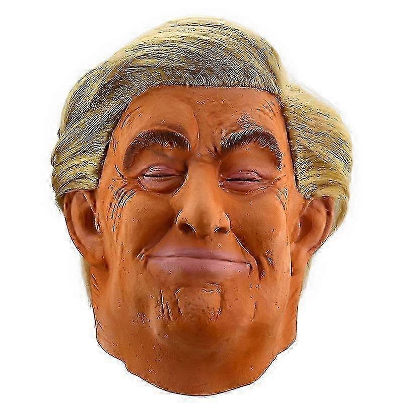 Realistic Donald Trump Mask Old Man Latex Mask Halloween Carnival Party Costume Cosplay