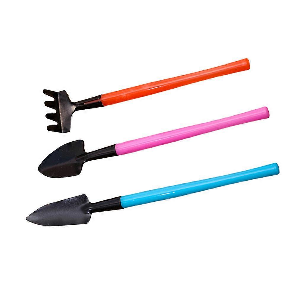 Mini Gardening Tool Set Assorted Color for Gardening 3Pcs Small Hand Tools