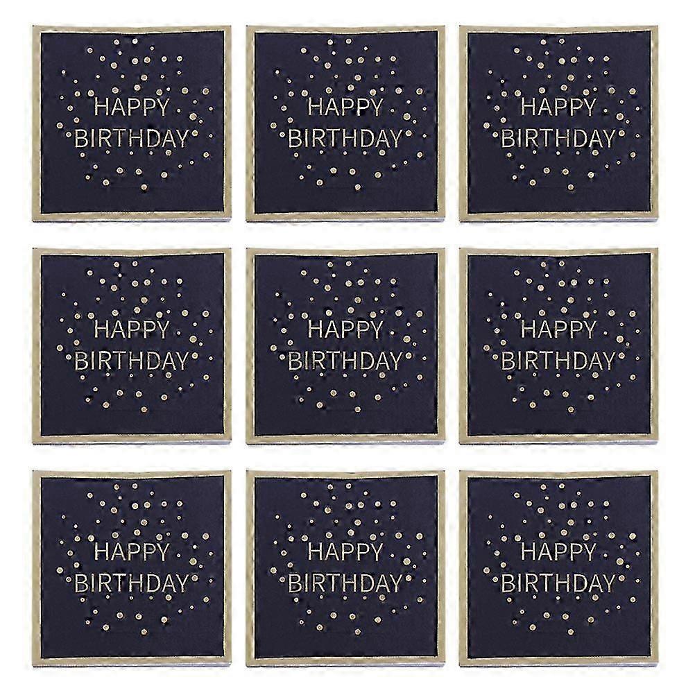 2Sets of Patterned Napkins for Birthday Party Use