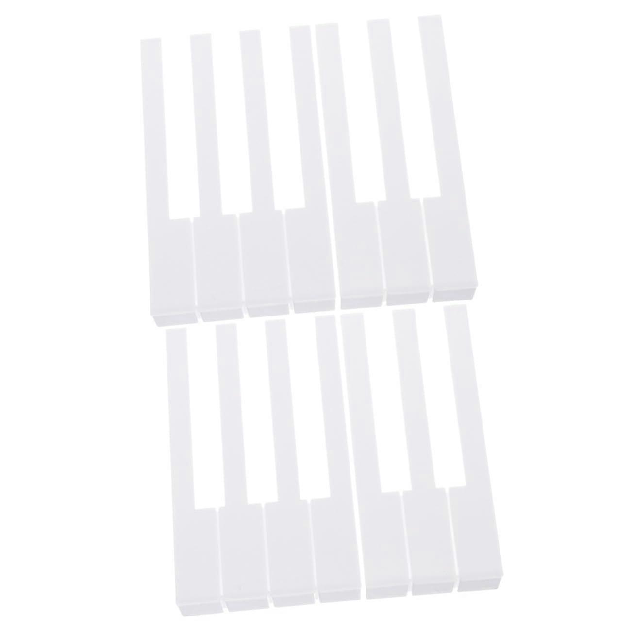 4pcs Keyboard Keytops Replacement Set for Digital Piano   Durable and Easy Installation