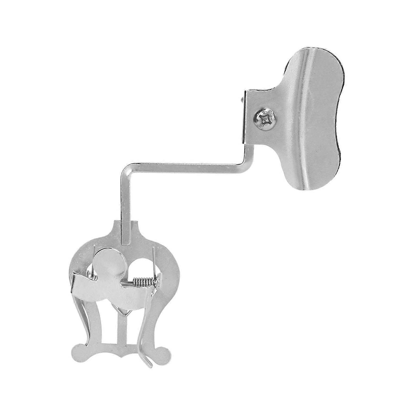 Universal Marching Band Lyre Silver Compact Flip Folder Holder for Wind Instrument Music Sheets