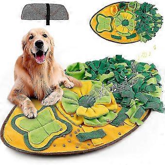 Dog Sniffing Mat, Slow Feeding Stress Relief, 70x40cm, Training Interactive Toy