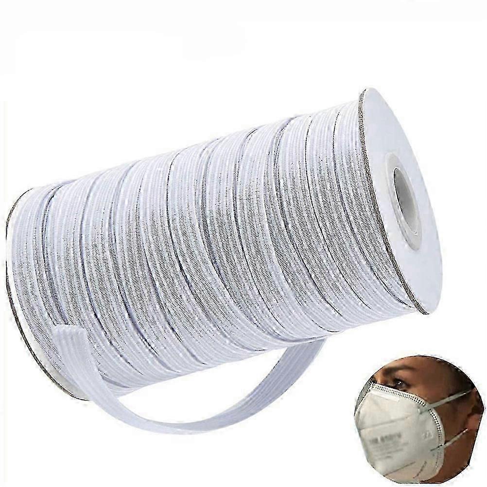 0.3/ 0.5/0.7cm Elastic Band Rubber Band Flat Drawstring Sewing Band
