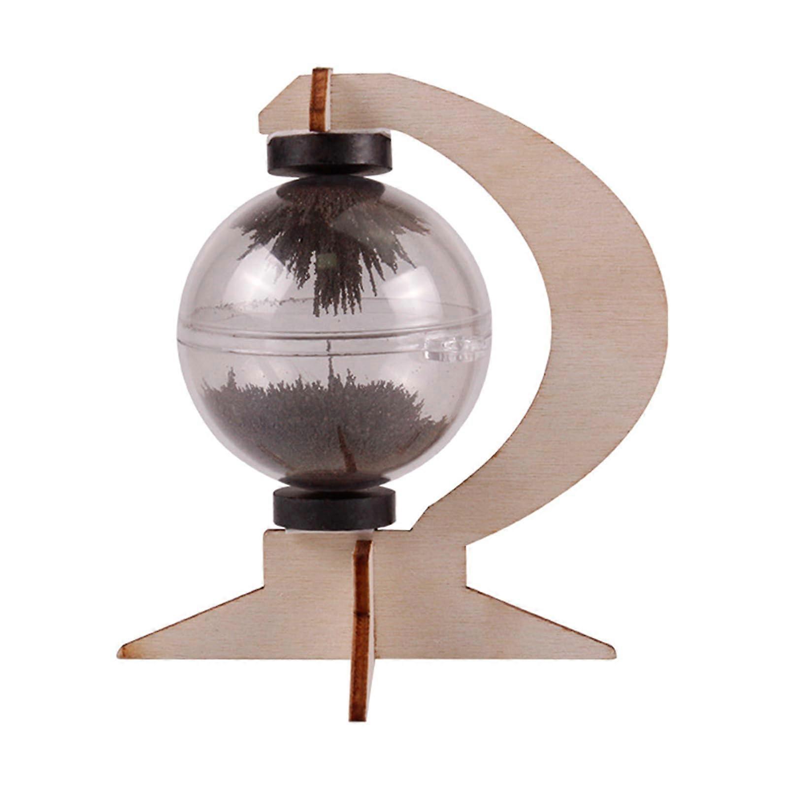 Magnetic Field Science Kit with Wooden Components for Visible Patterns and Handson STEM Exploration