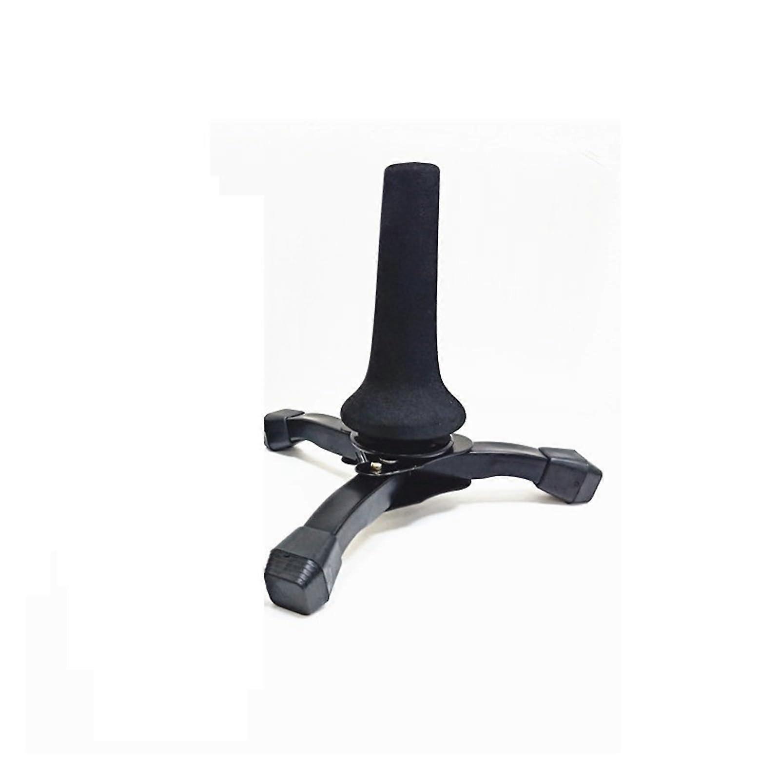 Clarinet Stand Black Foldable Compact Design for Travel and Performance Clarinet Accessories Kit