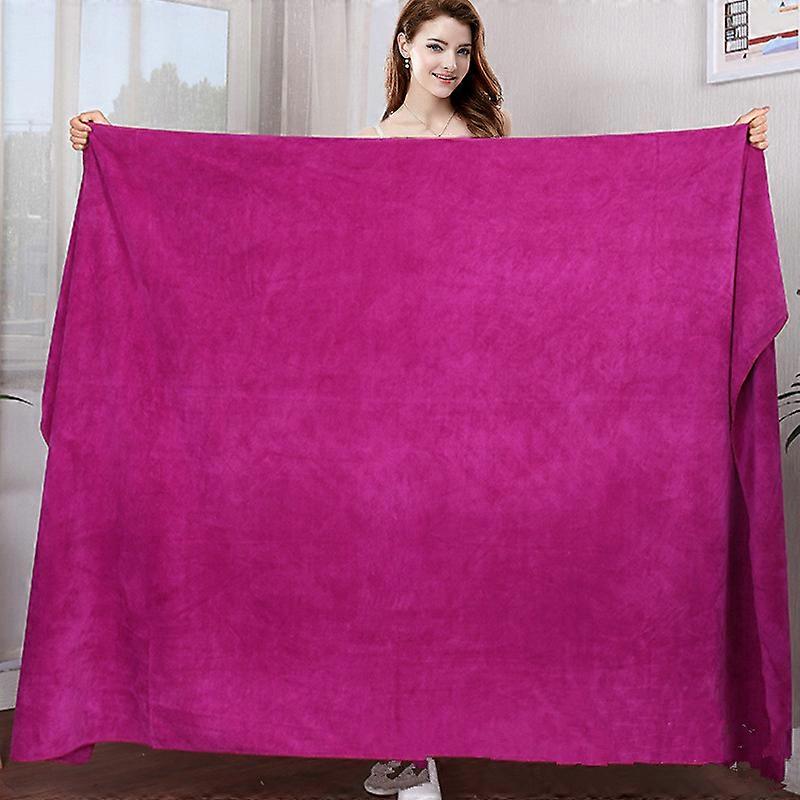 Thickened Large Microfiber Bath Towel-Super absorbent and quick-drying multi-purpose microfiber towel
