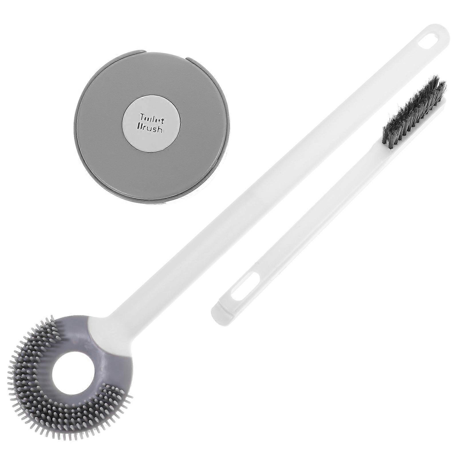 Bathroom Accessory Bowl Brush for Bathing with Holder 1Set