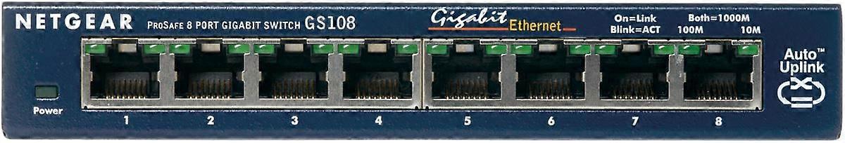 Prosafe 8-porters Gigabit