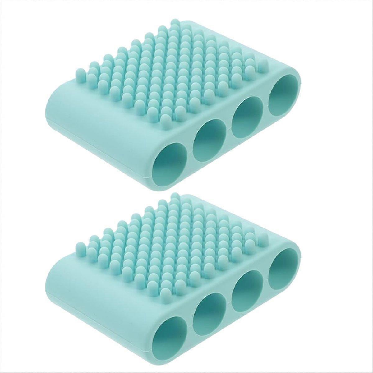 Silicone Scalp Scrubber Brush Head Massager Shampoo Tool