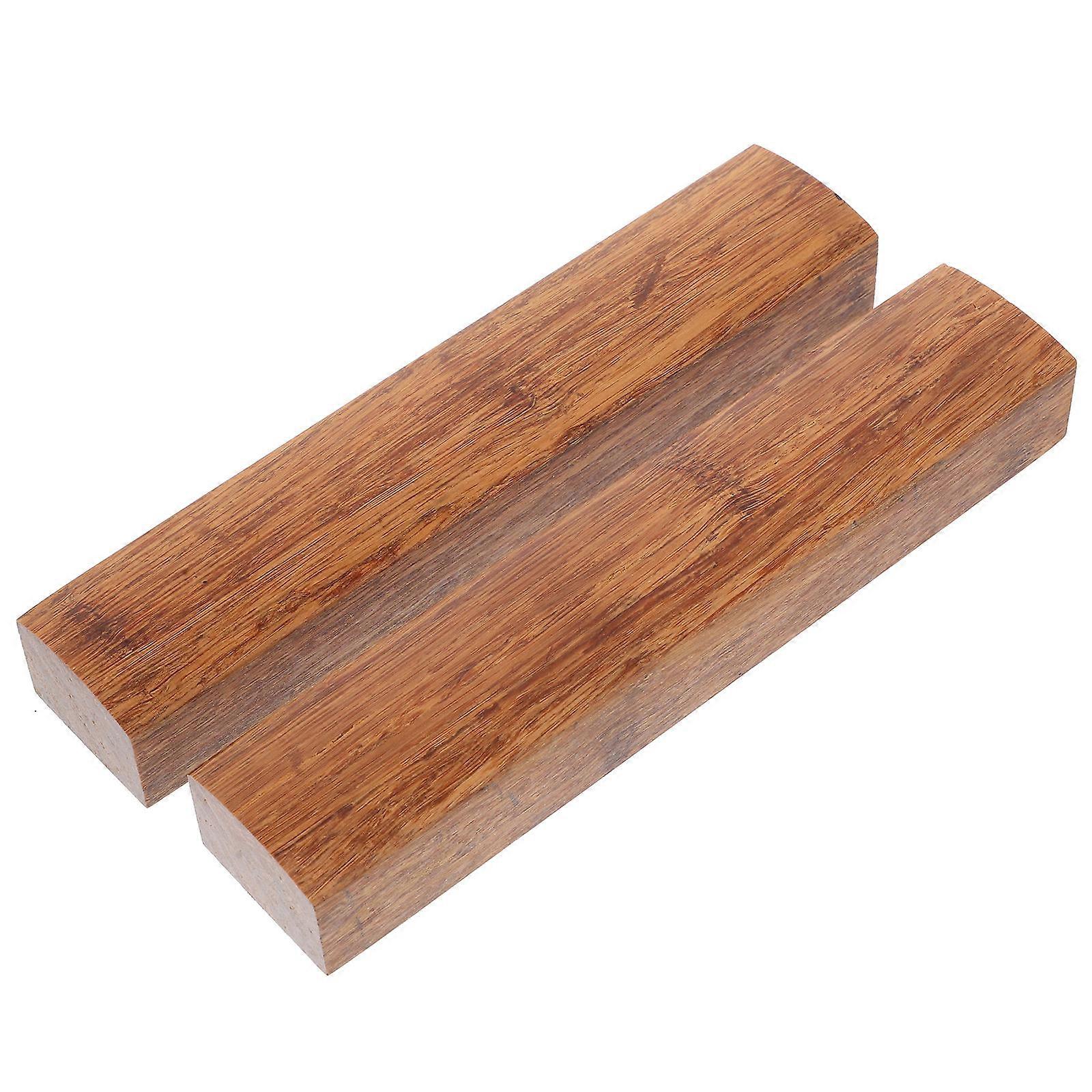 Precious Calligraphy Paperweights Bamboo Durable Home Paperweights 2Pcs