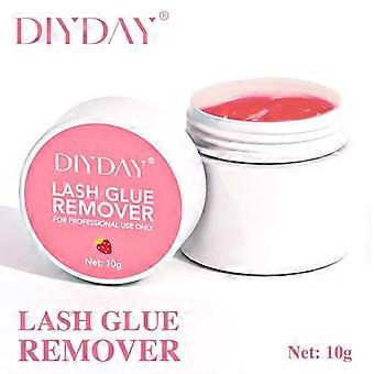 Wimperlijm remover, verwijdert mascara mild en snel, veilig voor gevoelige ogen, verwijdert gemakkelijk nepwimpers... Met aardbeiengeur...