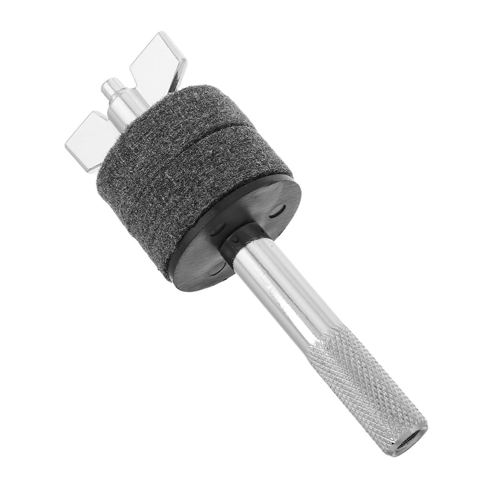 Cymbal Stacker Adapter for Drum Kit Stand, SpaceSaving Double Holder, Stable Mount for Stage Use