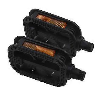Pedales de bicicleta, pedales de plataforma antideslizantes, pedales ligeros para ciclismo, compatibles con bicicletas eléctricas, patinetes y bicicletas de montaña.