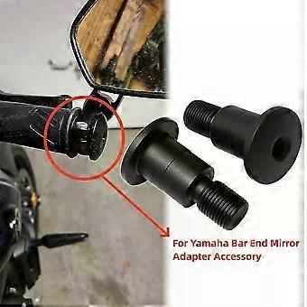 Motorcycle Bar End Mirror Adapter Accessory compatible with Yamaha MT125 MT07 MT09 Bar End Side Mirror MT10 MT01 XSR700 XSR900 FZ6 FZ07 FZ09