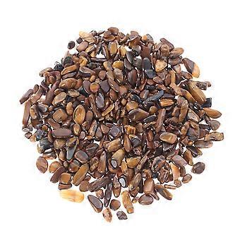 Tiger Eye Stone Decorative Gravel for Aquarium with 100G Polished Mixed Color Stones