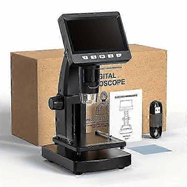 Digital Microscope Computer Connection 8LED Fill Light Microscopic Detection Equipment