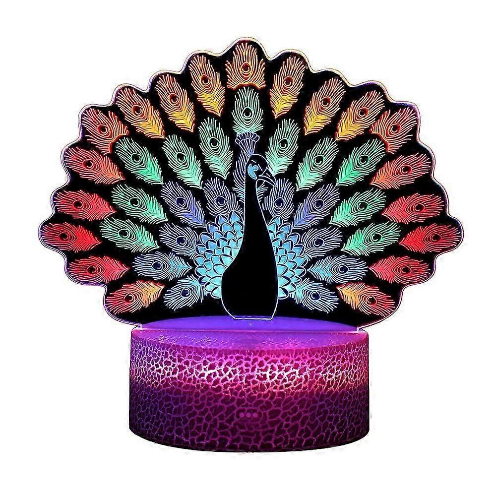 Cool 3D nightlight creative gift light Bedside light led lamp