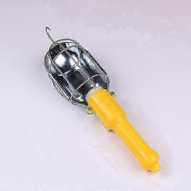 Portable E27 Work Light - 10m Cable LED Cage Light for Workshops