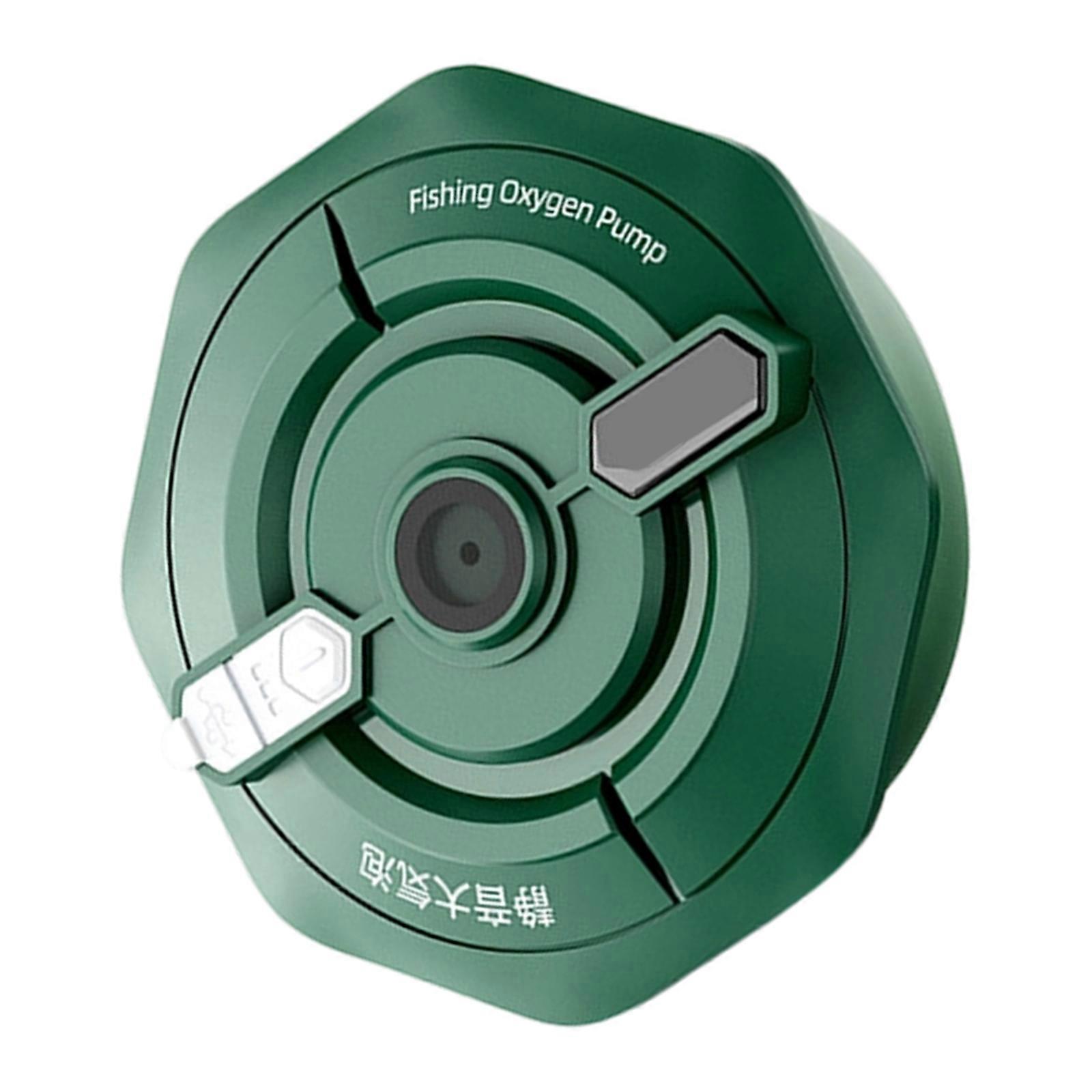 Durable Travel Oxygen Pump With 1.3 Liter Per moment stream Rate Excellent For Living Marine Organism security  Green